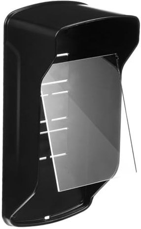 EXHUMKY Door Bell Lock Protective Cover Plastic Doorbell Chime Cover for Enhanced Rain