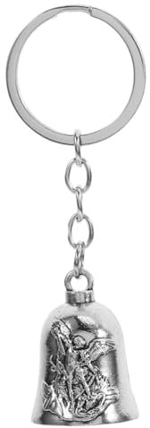 ULTECHNOVO Colgante De Campana De Ángel Retro Montar Campana Campanas para Manualidades Cascabeles para Manualidades Campanas para Metal Silver