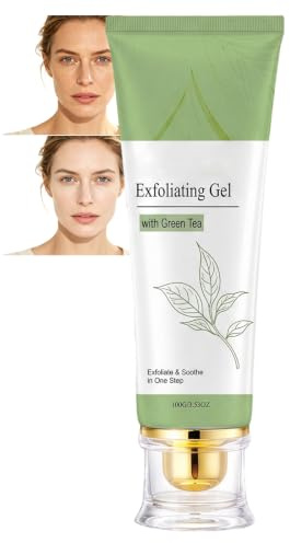 2026 New Green Tea Aqua Peel Gel, 100g Plant-Derived Jelly Exfoliator, Facial Pore Deep Cleansing Aquagel, Hydrating Facial Peel, Softening Facial Scrub, Gommage Cream Cleanser (1 stücke)