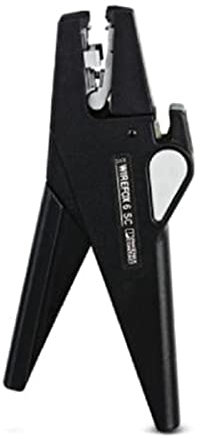 PHOENIX CONTACT QUICK WIREFOX 6 SC Abisolierzange für Kurzschlussfeste Leitungen, 1.5 mm² bis 6 mm² Abisolierbereich, 6 mm² Drahtschneiden, 18 mm² Kabelstopper, Schwarz
