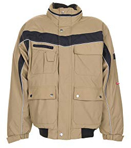 Planam 2594052 Plaline Winterblouson, Sand/Schwarz, Größe L