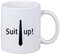 Taza párrafo cafetería Suit Up Cómo conocí a vuestra madre Ted cerámica Altura 9.5 cm de diámetro de 8 cm en White