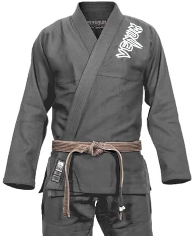 Venum Contender 2.0 Kimono Jiu-Jitsu brasilianisch, grau