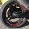 labelbike - Adesivi Strisce Moto Cerchi Ruote YAMAHA TMAX 2008-2016 anniversario