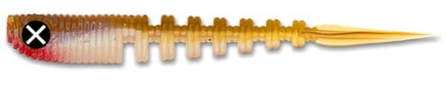 Monkey Lures 10cm Shaky Lui - 6 Gummifische, Farbe:Honey & Sugar