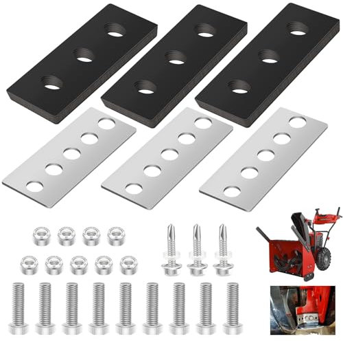 100% Edelstahl Schneefräse Modifies Impeller Kit – 3/8 Zoll 3 Klingen Universal – modifiziert 2-stufige Maschine (3)
