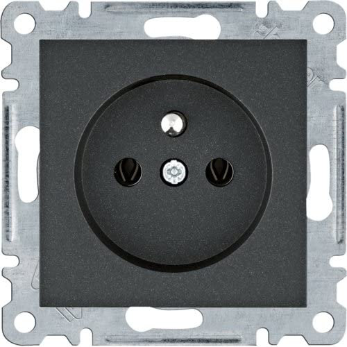 Lumina WL1023 hager polo 8694407003362 Prise de terre 16 A/250 VAC Noir