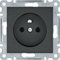 Lumina WL1023 hager polo 8694407003362 Prise de terre 16 A/250 VAC Noir