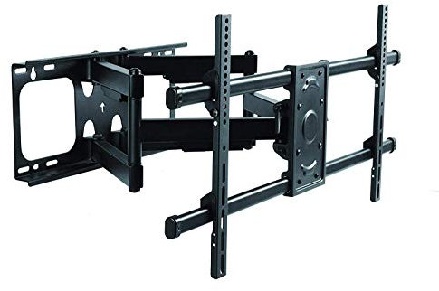 Premium Mount - Heavy Duty Dual Arm Articulating TV Wall Mount Bracket for Samsung 98 Neo QLED QN90A Series - 4K UHD Smart TV (QN98QN90AAFXZA, 2021 Model) Tilt & Swivel -Reduced Glare - Buy Smart!