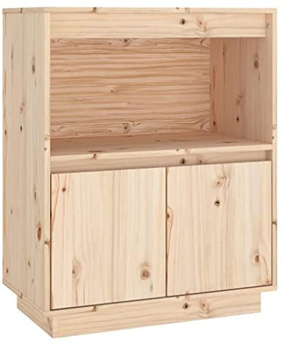 Sideboard 60x34x75 cm Solid Wood Pine