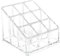 Espositore porta rossetto in acciaio inossidabile a 9 scomparti Organizzatore porta lucidalabbra per bottiglie, a