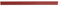 DONAU Universal Klemmschienen / 10 Stück/Klemmschiene DIN A4/ 4mm für circa 40 Blatt/Klemmleiste für Sichtschutzstreifen/Befestigungs-clips/PVC Kunststoff/Rot