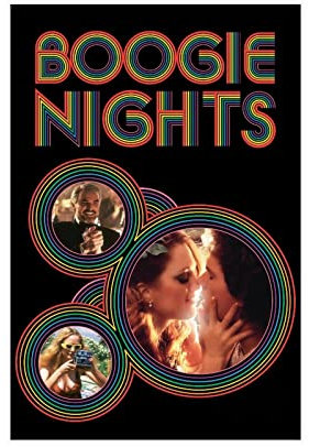 EDSC Klassisches Filmposter Boogie Nights, Leinwand, Poster, Wandkunst, Dekoration, Bild, Gemälde für Wohnzimmer, Schlafzimmer, Dekoration, Rahmen: 30 x 45 cm