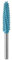 Dremel 9952 Small Taper Tip 1/4 Power Rotary Carving Bit - Ideal for Removal and Smoothing Applications in Wood, Plastic, Foam, and Rubber
