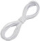AERZETIX - C67823 - Cordelière de Decoration 5 mètres x 5 mm - en Coton - Couleur Blanc