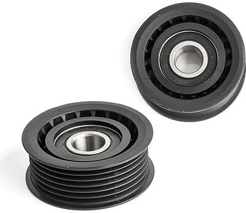 LST 2x Spannrolle Umlenkrolle Keilrippenriemen kompatibel mit Audi A4 A5 A6 A7 A8 Q5 VW Phaeton Touareg