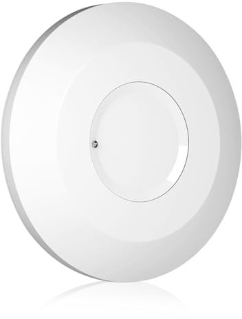 Decken-Bewegungsmelder 360° für Innen: WIYETY 5,8GHz Bewegungssensor Aufputz, 2-16m Reichweite, Einstellbar Hochfrequenz-Sensor, Mikrowellenradar-Sensorschalter, für Motion Sensor