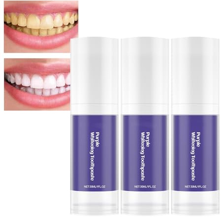 Whiteful Zahnpasta - Lila Zahnpasta Weisse Zähne, Purple Whitening Toothpaste Zahnaufhellung Zahnpasta, Lila Whitening Toothpaste Zahnaufhellung für Weiße Zähne und Glowing Smile (3)
