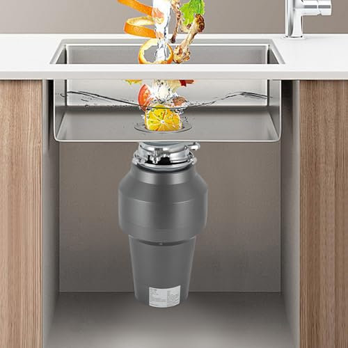 Broyeur de déchets de cuisine 560 W, élimination des déchets 3600 tr/min, composteur pour la fabrication de déchets biologiques, poubelle bio de 1,2 l, broyeur de déchets alimentaires pour évier de