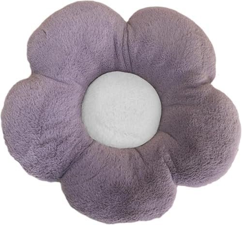 SPeesy Sitzkissen Blumenbodenkissen Niedliches Kissen Raumdekoration Lesen Freizeit Bequemes Plüschkissen Kissen Büro Tatami Auto Heimdekoration Kissen(@9,50cm/20in)