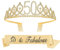 Krone Geburtstag,50. Geburtstag Mädchen,Krone Damen,Geburtstagskrone Erwachsene,Krone Gold,Tiara Damen,Schärpe Geburtstag,Crystal Crown,Birthday Queen,Prom Queen Schärpe Halloween,Geburtstags Krone