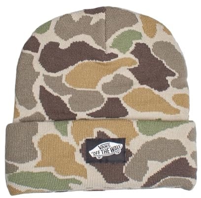 Vans Klassische Beanie-Mütze mit hohem Umschlag für Damen und Herren VN000JTRDBC1