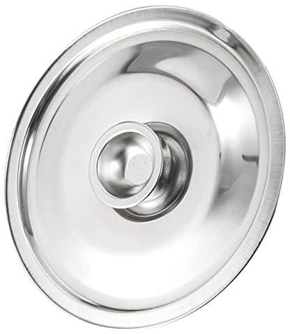 Veemoon Edelstahl Topfdeckel Für Kleine Pfannen - 20 Cm - Mit Praktischem Runden Knauf Wiederverwendbar Ideal Für Universaltöpfe Und Schalen Perfekter Schutz Für Ihre Speisen