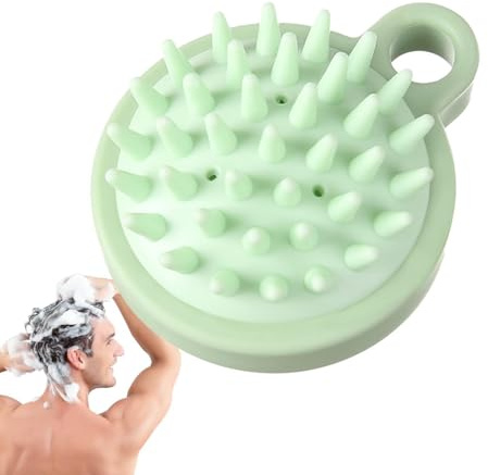 Shampoo-Bürste – Shampoo-Kopfhautbürste, Kopfhautschrubber | Haarwachstumsmassagegerät, Silikon-Shampoo-Bürste, Bademassage, Kopfhaut, Haushalt, Anti-Schuppen und Anti-Juckreiz, Shampoo-