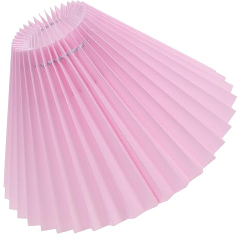 UKCOCO Élégant Abat-jour Plissé Tissu Pour Lampe De Table Abat-jour Vintage Pour Chambre Salon Et Bureau Remplaçable Et Facile à Nettoyer Diffusion Douce Lumière