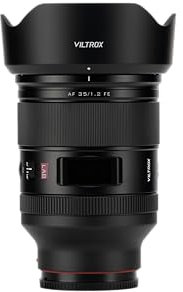 Viltrox AF 35mm F1.2 LAB FE Vollformat Objektiv für Sony E Mount, Autofokusobjektiv mit großer Blendenöffnung Kompatibel mit Sony-Kameras A7M4 A7C2 A7S3 A7R4 ZV-E1