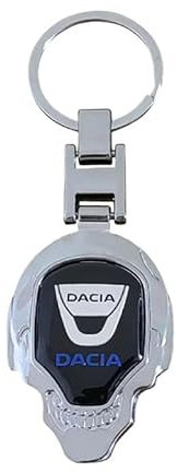 1 Pièce Porte-clés Voiture pour Dacia Logan I Van 2007-2012, Accessoires Porte-clés de Voiture Décoration Voiture,B