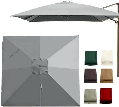 QSPNVFB Parasol Déporté Parasol De Terrasse, Parasol Piscine Jardin