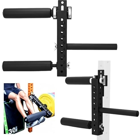 Leg Extension Machine Leg Curl Machine Adjustable Seated Leg Press Machine Attachment 8 Position Adjustable with Plate Loaded for Home Gym Leg Extension Rack Attachment, Fitness Squat Rack Accessories