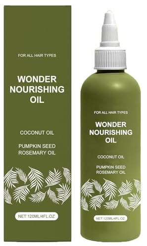 Natural Rosemary Oil for Hair Growth, Nourishing Dry & Reducing Hair Loss, Nourishing care Serum, Stronger Hair, for Dry, Damaged, and Frizzy Hair, Promotes Thicker Natural (1pcs)