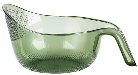 Kfwfuaee Rondella di lavaggio multiuso del riso del setaccio del cestello drenante della rondella della verdura dell'ANIMALE DOMESTICO adatto per il