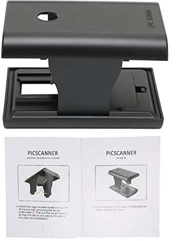 TON169 Mobiler Filmscanner, tragbarer, Faltbarer 35/135-mm-Fotoscanner, Konvertieren von Film in JPEG mit kostenloser App, Diascanner für Android und, kompaktes Design für