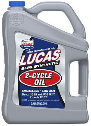 Lucas Oil 10115 Semi-Synthetic 2-Cycle Motor Oil - 1 Gallon