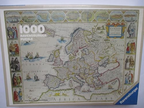Ravensburger Puzzle - Europakarte von 1663 - 1000 Teile
