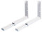 Werkzeyt Mikrowellen weiß-zur Wandbefestigung-Halter ausziehbar bis max. 50 cm-maximale Tragkraft 30 kg/Mikrowellenhalterung/Wand/Mikrowellenhalter Ablage / 6827100