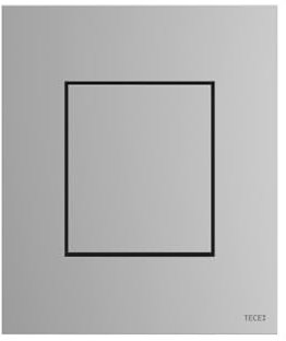 TECE Urinal-Betätigungsplatte (Chrom, matt, Kunststoff, Betätigungsplatte Urinal, flächenbündige Installation, Zubehör Toiletten, Badinstallation)