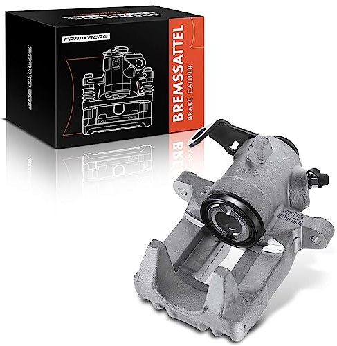 Frankberg Pinza Freno Pinza del Freno Posteriore Sinistra Alluminio Compatibile con Golf IV Polo Variante A3 TT Cordoba Ibiza II Leon Toledo II O.c.t.a.v.i.a New Beetle Replace# 1J0615423