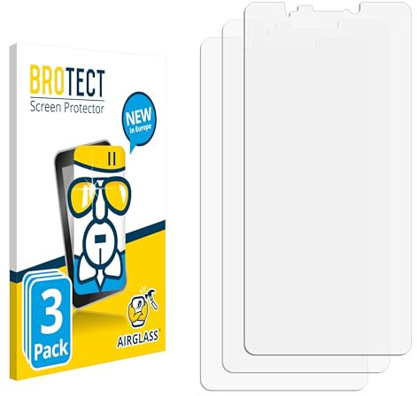 BROTECT Schutzglas für Emporia Smart 2 (3 Stück) Schutzfolie Panzer Folie Glas Displayschutz [Extrem Kratzfest 9H, Anti-Fingerprint,Transparent]