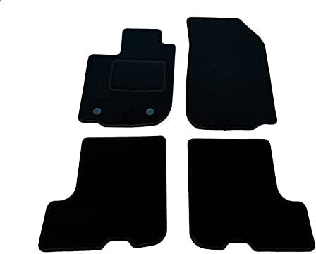 Accesorionline Fußmatten für Dacia SANDERO / Logan/Logan MCV (ab 2012) 3/5Türer auf Maß mit Absatzschoner