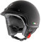 Helm HELMO Milano Demi Jet -FuoriPorta- Jethelm (L, schwarz matt)