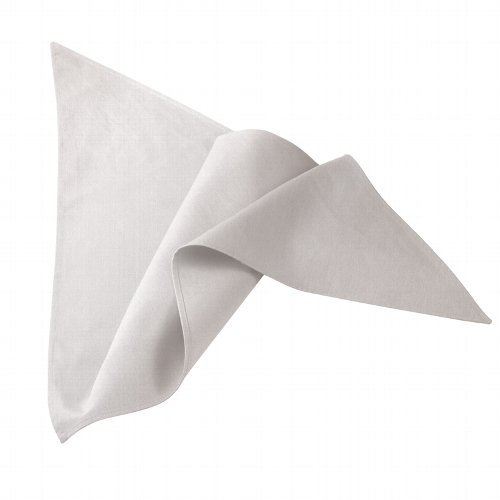 EXNER Hals-Tuch, Schal, Küchen-Krawatte, für Koch, Bäcker, Konditor, Küche, Gastronomie, B 115 x L 75cm x L 75cm, 100% Baumwolle, Farbe weiß