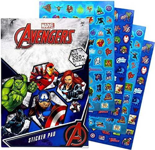 Marvel Avengers Hero Stickerbuch, über 200+ (2 Stück)