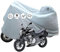 Motorradabdeckung, wasserdichte Motorradabdeckung, Motorrad Abdeckplane, Motorradabdeckung, Motorradabdeckung Winterfest, Abdeckung für Motor Moped Roller, 130*230 Abdeckplane-Roller, Motorrad-Garage