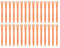 QUARKZMAN 30uds Silicona Cremallera Bridas 4.5 Reutilizables Alambre Bridas Elásticas Cable Cordón Organizador Correas para Cables Alambre USB Carga Gestión, Naranja
