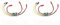 asdfs 2X -Wege-Bidirektionaler 5A ESC Brushed Speed Controller Dual Way ESC 2S-3S Lipo für RC-Modellauto-Bootstank-Ersatzteile