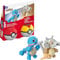 MEGA Pokémon Actionfigur Bauspielzeug-Set, Pokéball 2er-Pack, Schiggy und Tragosso mit 45 Teilen, für Kinder, HXP15